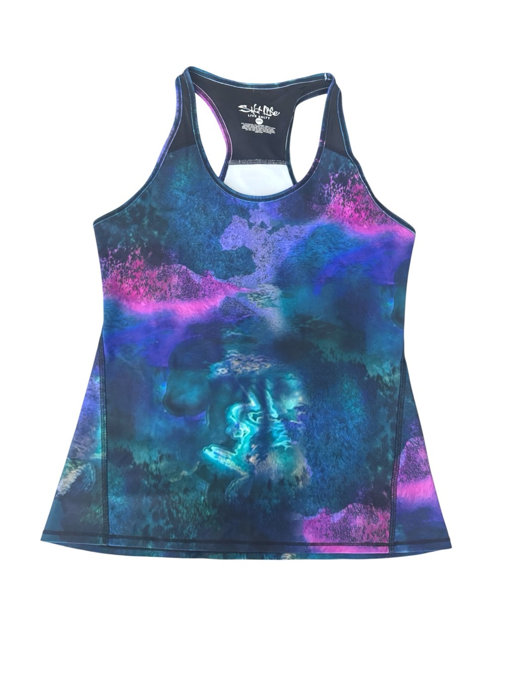 Salt Life Women's Blue/Purple Racerback Athletic Tank